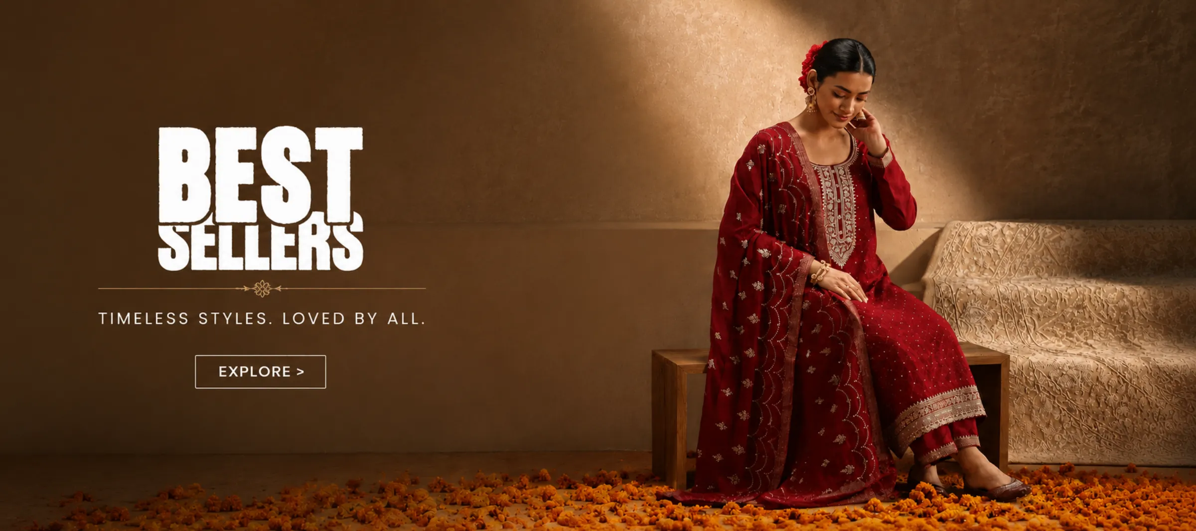 Kurta sets collection at Memsaab Indian clothing store, Auckland