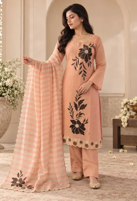 dusty rose pink kurta set