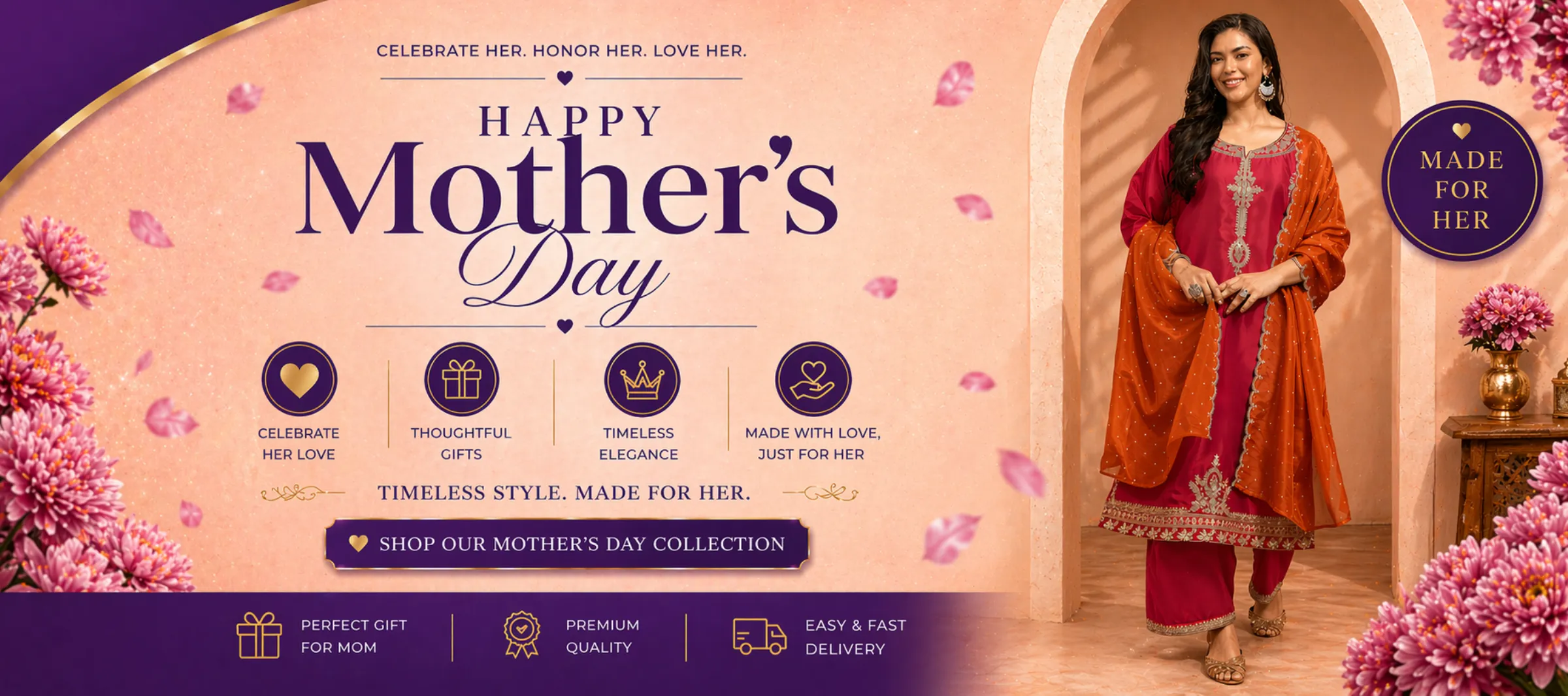 Kurta sets collection at Memsaab Indian clothing store, Auckland