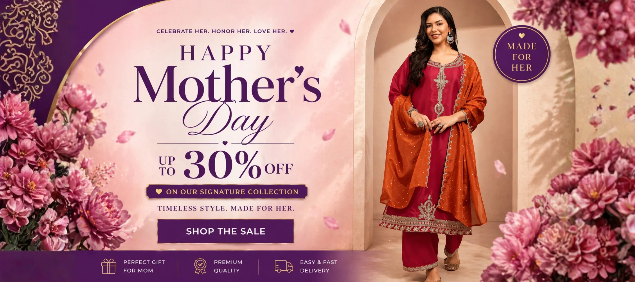 Kurta sets collection at Memsaab Indian clothing store, Auckland